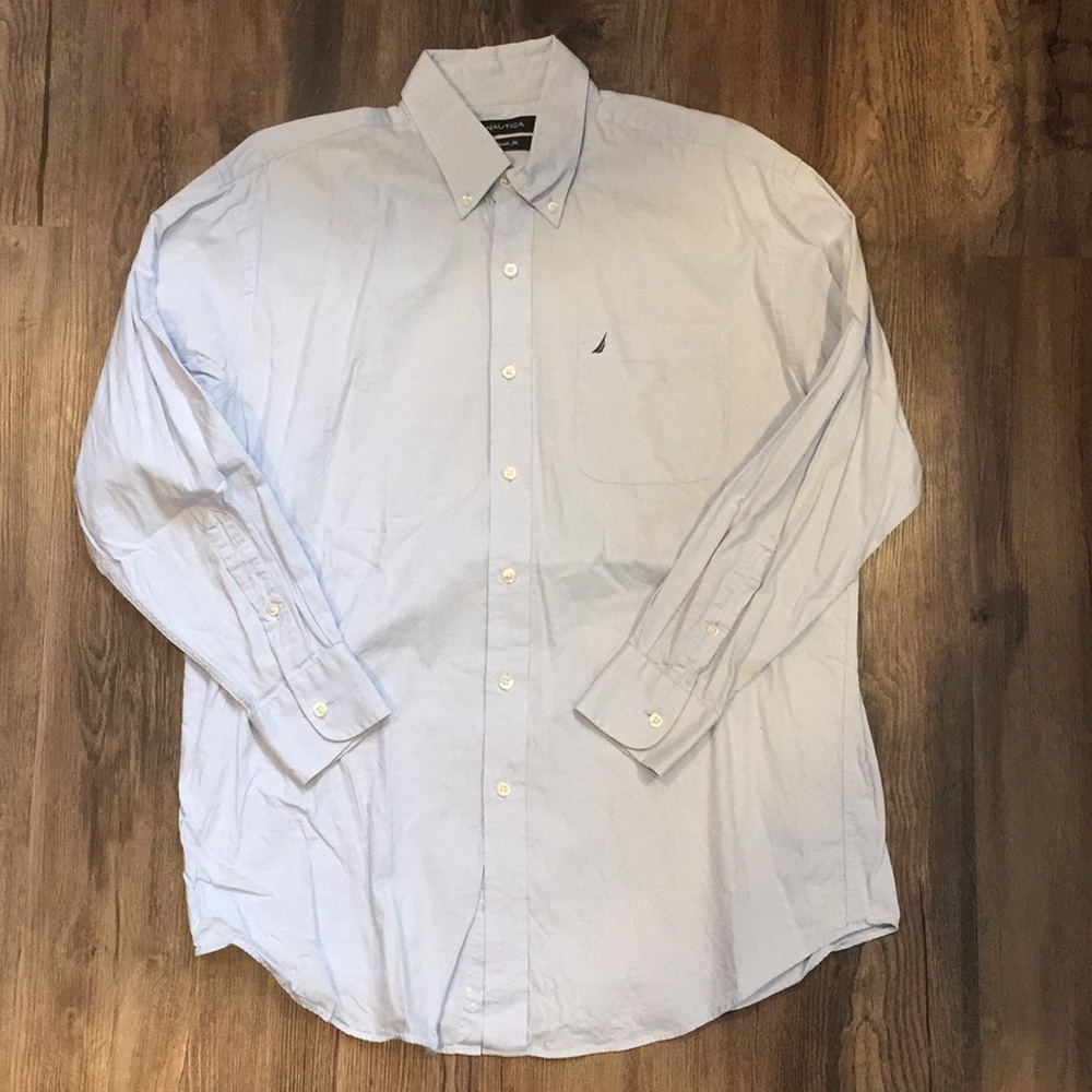 Light Blue Nautica Button Down